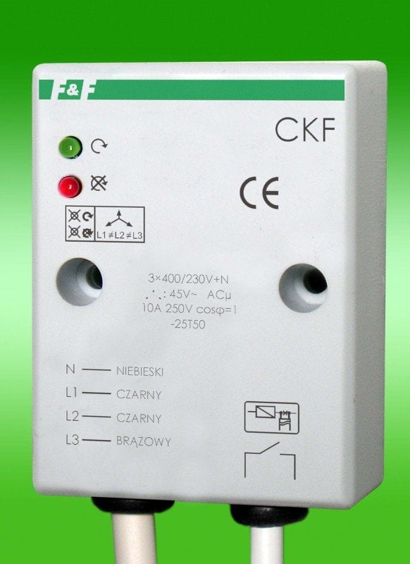 eșec releu de ordine și dezechilibru 10A 1NO 45V 4sec CKF