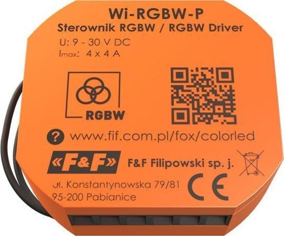 Driver F&amp;F Color LED - Color LED Wi-RGBW-P