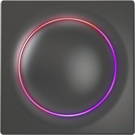 Întrerupător Fibaro FIBARO Walli, negru, Z-Wave EU