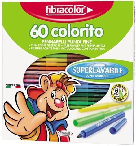 Markere Fibracolor Colorito 60 col. (154778)