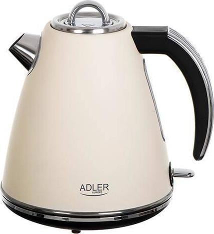 Fierbator de apa Adler AD 1343, 2200 W, 1.5 L Crem