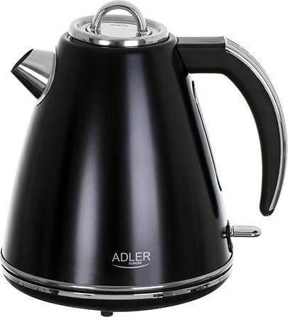 Fierbator de apa Adler AD 1343 black, 2200 W, 1.5 L Negru