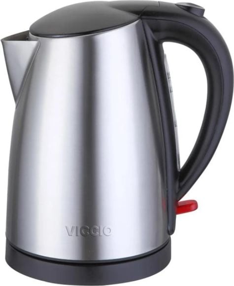 Fierbator Viccio FK-1205-S, 2200 wați, 1,7 L, argintiu