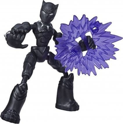 Figura de acțiune Hasbro Avengers Bend and Flex - Black Panther (E7868)