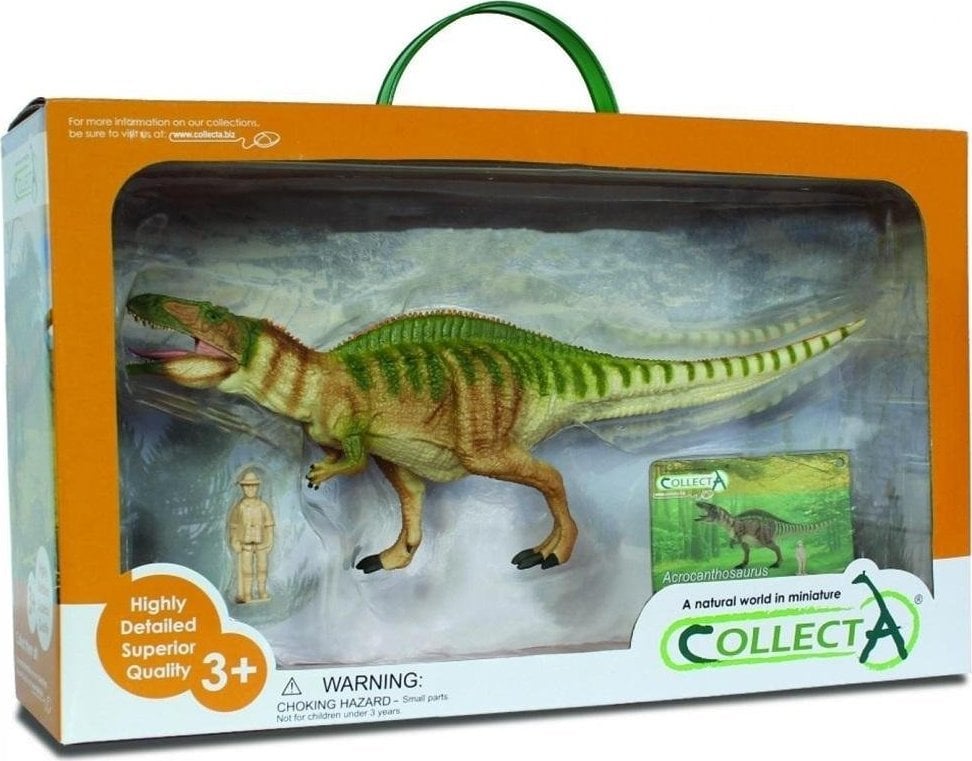 Figura Dinozaur Dante Acrocanthosaurus într-o cutie