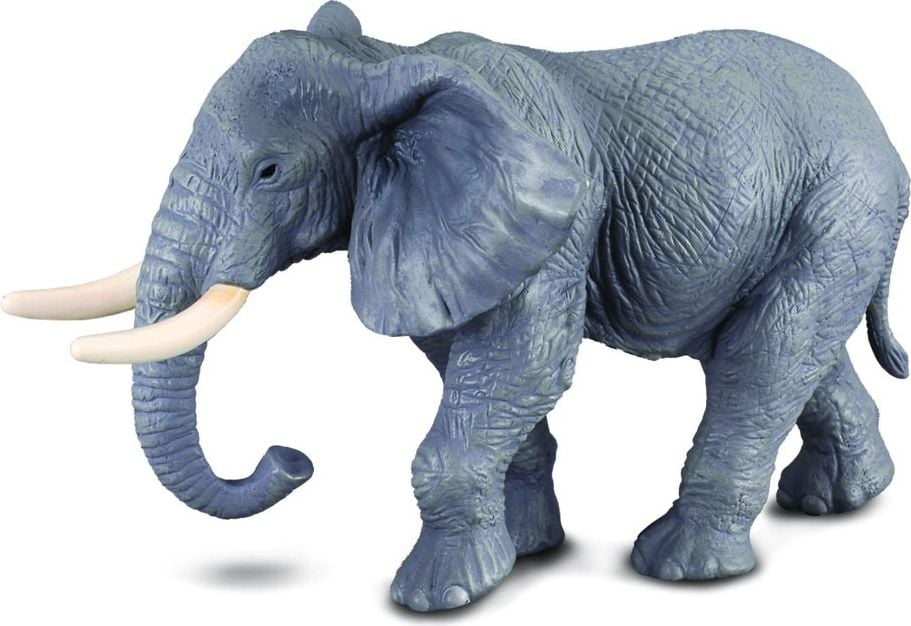 Figurină de colectare a elefantului african (004-88025)