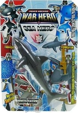 Figurină Hippo Power Machine: War Hero - Shark (2555B)