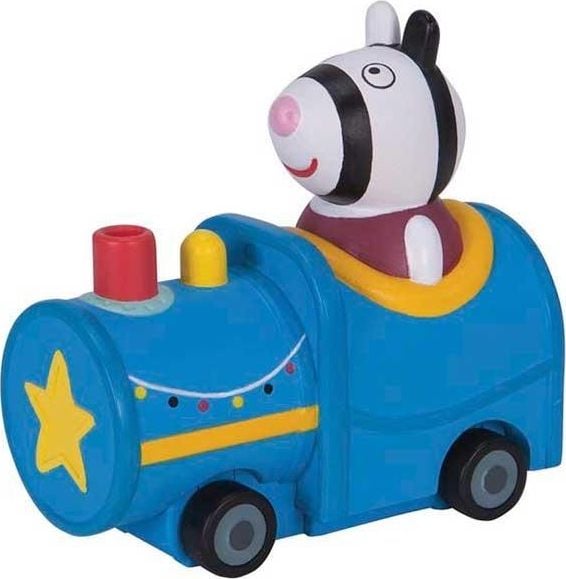 Figurină Tm Toys Peppa Pig - Buggy: Zoe în tren (95785)