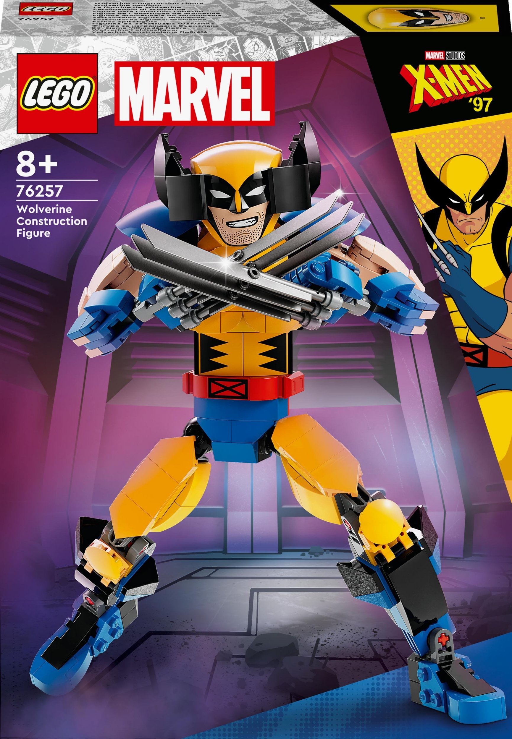 Figurină de construcție LEGO Marvel Wolverine (76257)