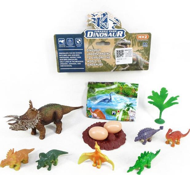 Figurină familia dinozaurului Icom