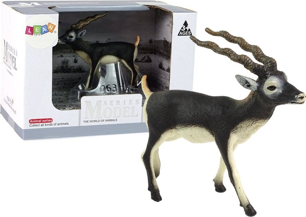 Figurină LeanToys Figurină de colecție Antelope Blackbuck Animale din lume