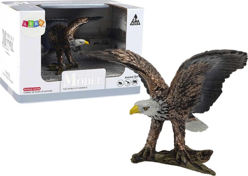 Figurină LeanToys Figurină mare de colecție Vulturul chel american