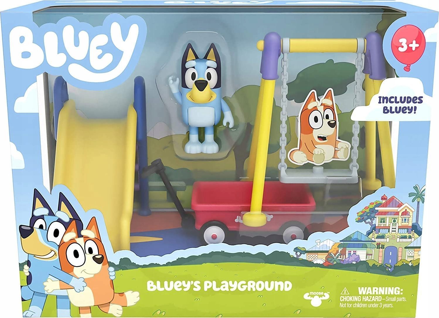 Figurină Moose Toys Bluey Playground cu figurină 13016 (BLU 13016)