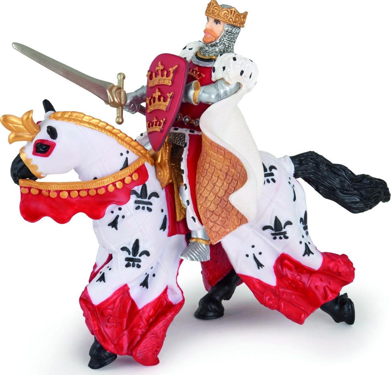 Figurina Papo - Calul Rege Arthur