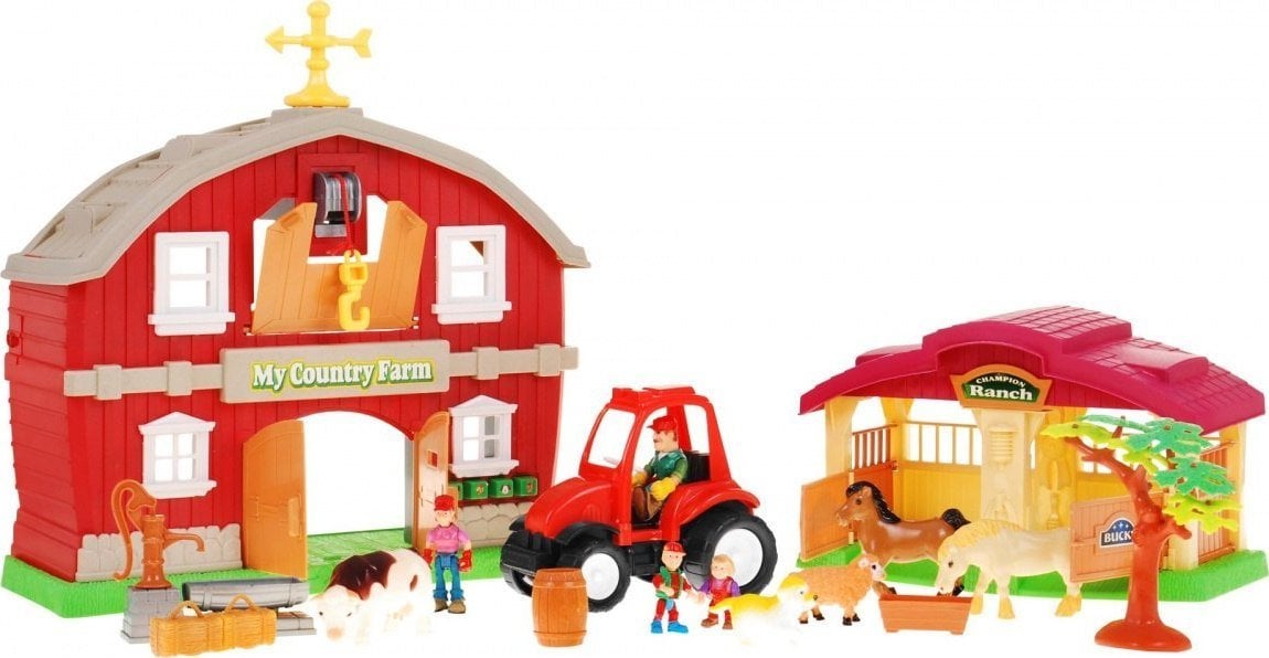 Figurină Ramiz Big Farm Tractor Barn