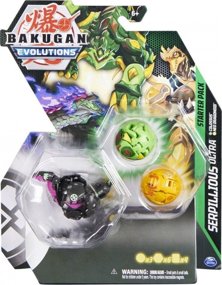 Figurină Spin Master Bakugan Evolutions Figurine Set Starter 74 GML