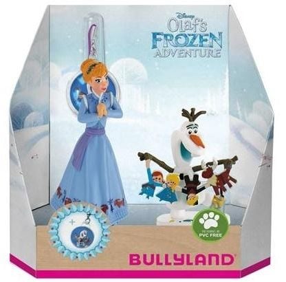 Figura Bullyland Disney „Frozen” - Anna și Olaf + pandantiv (264073)