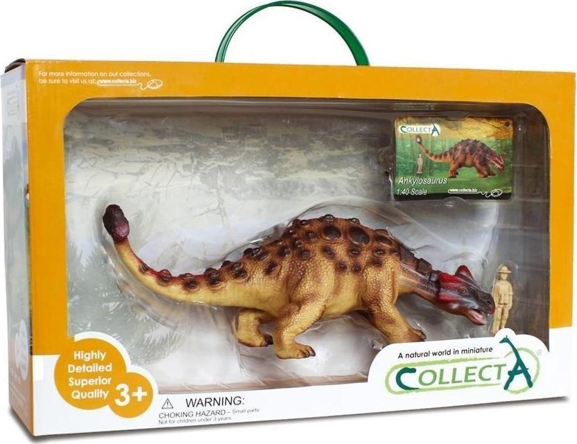 Figurină Dante Dinozaur Ankylosaurus într-o cutie