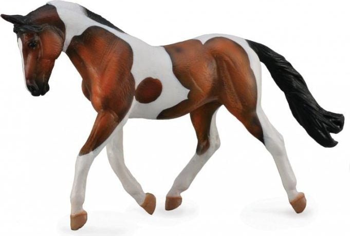 Colectați figurina Pinto Mare Bay Horse (004-88691)