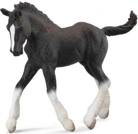 Figurină Collecta Shire Horse Mânz Negru (88583)