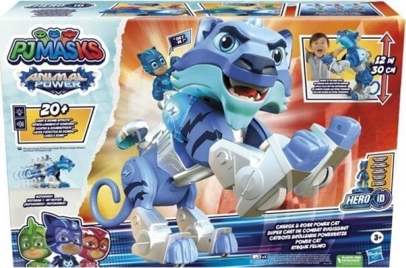 Figura de acțiune Hasbro Figura supererou Hasbro Pj Masks Battle Cat 45 x 22 cm Lumini cu sunet