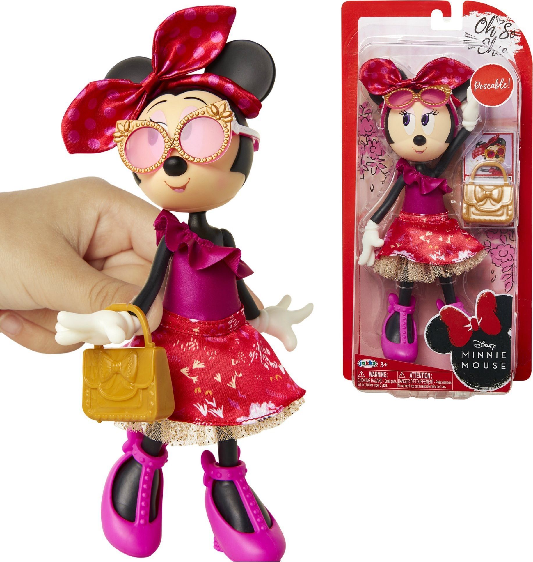 Figurka Jakks Pacific Disney Myszka Minnie Oh So Chic (20256)