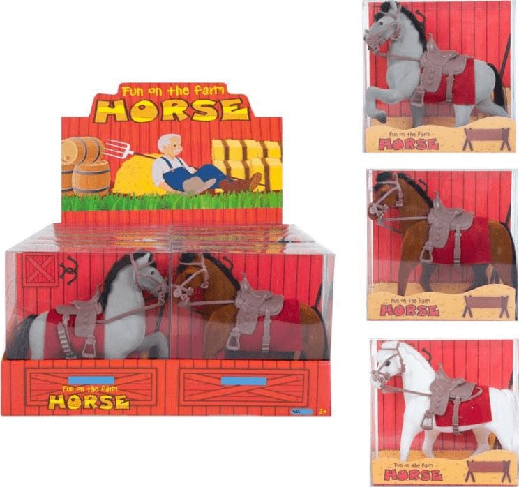 Mega Creative Flocked Horse (3211L)