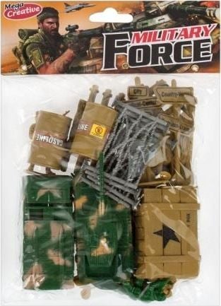 Set militar Mega figurine creative (345605)