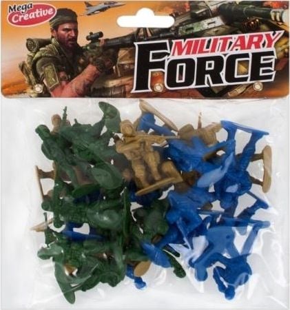 Set militar Mega figurine creative (345609)