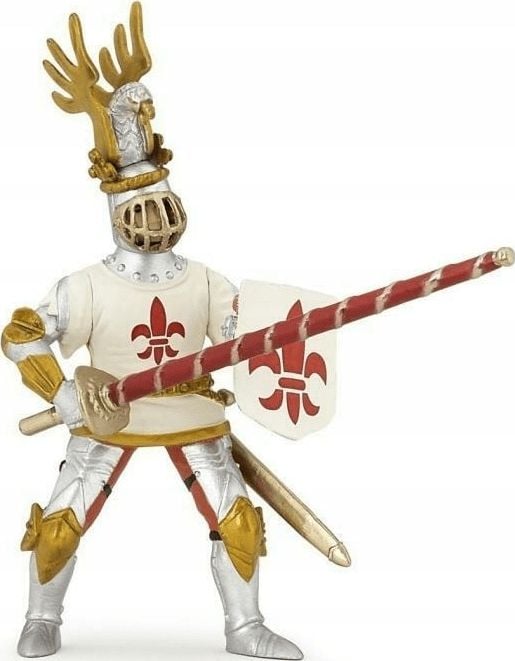 Figurină Papo Figurină Knight Liliac Robă albă (401375)