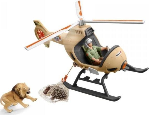 Figurka Schleich Helikopter ratunkowy dla zwierząt