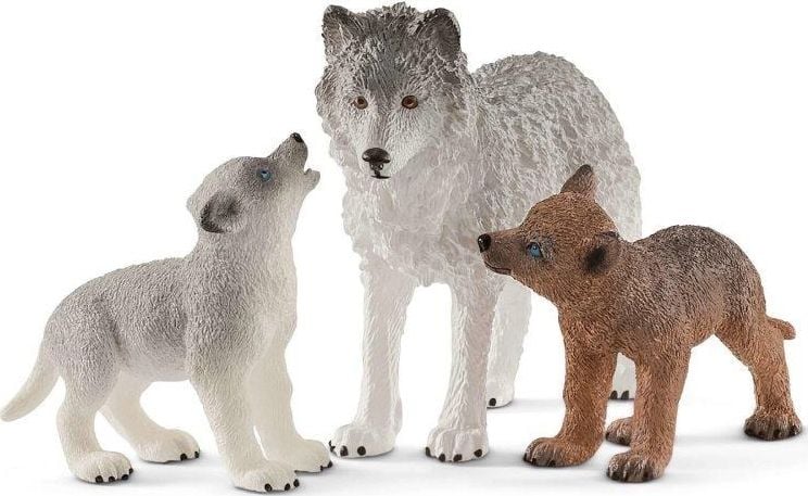 Figurină Schleich Mother Wolf and She-Wolves (312621)