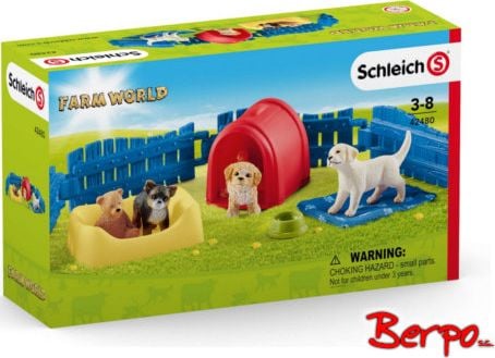 Figura Schleich Schleich Farm World Puppy Room - 42480