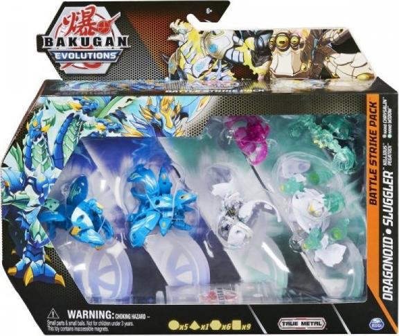 Figurka Spin Master Figurki Bakugan Evolutions Mega rozgrywka Pack 4 (6062874/20134753)