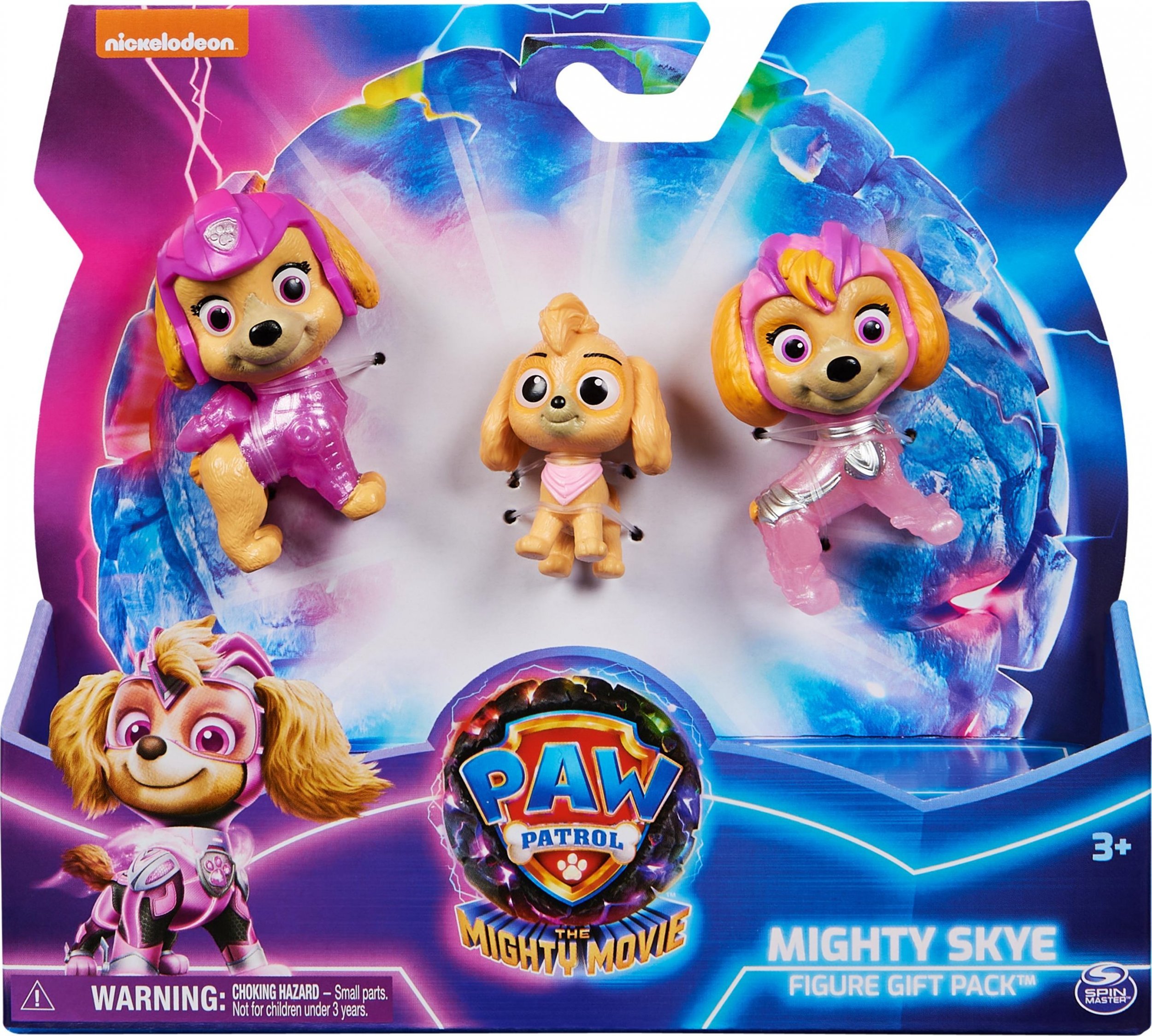 Figurka Spin Master Psi Patrol Movie 3 Mighty Zestaw 3 Małe figurki Sky