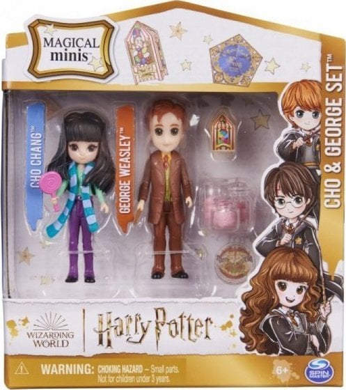 Spin Master Wizarding World Doll Cho, George 3` pachet de 2 6064901 Spin Master