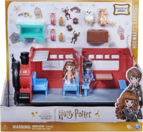 Set de joaca Harry Potter - Magical Minis, Trenul Hogwarts Express