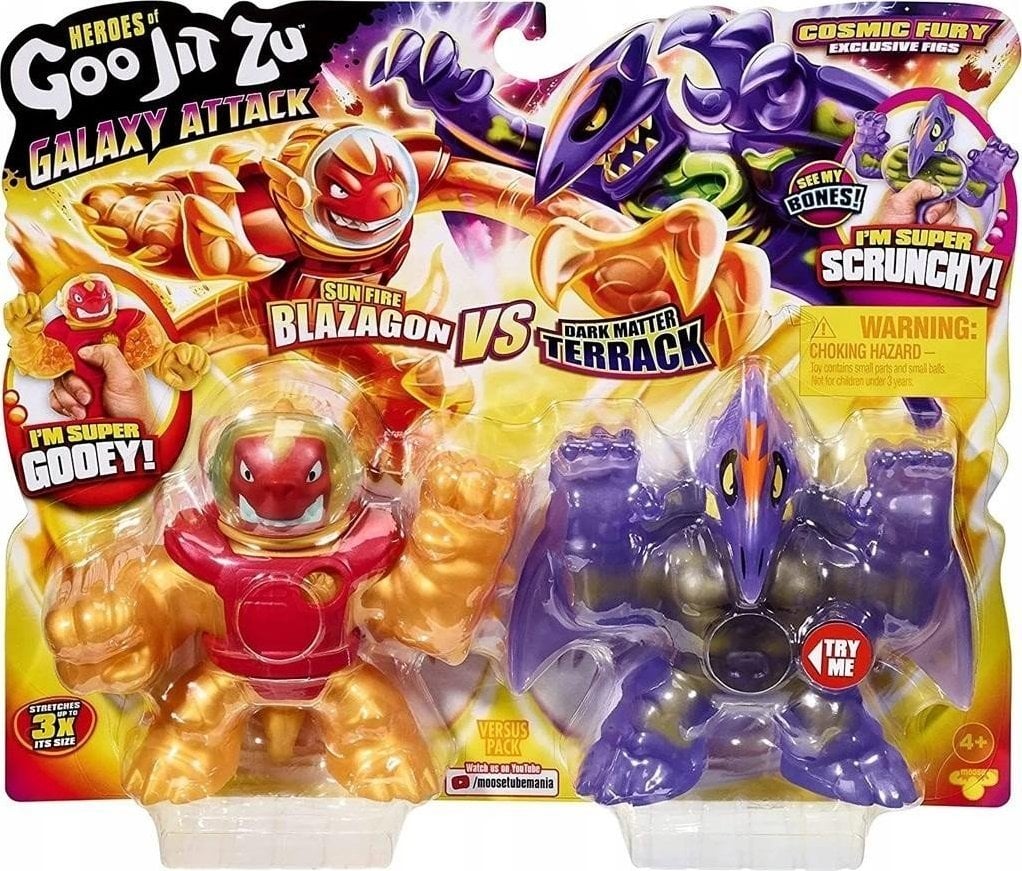 Figurină Tm Toys Goo Jit Zu - Blazagon vs. Figurine Terrack S5