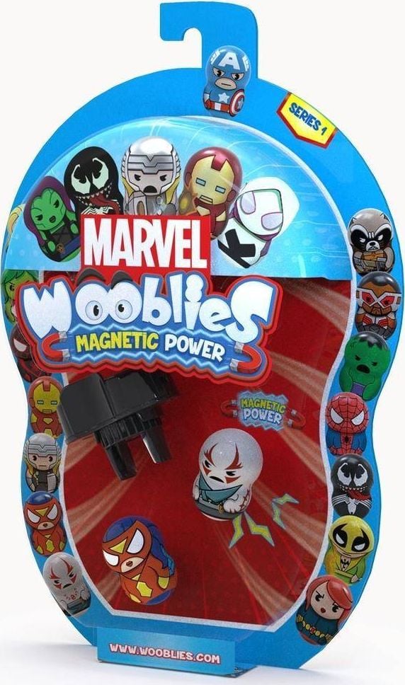 Tm Toys Figura Wooblies Marvel - 2 buc + Lansator (WBM008)