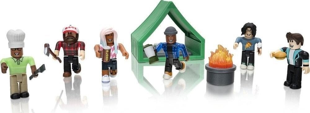 Tm Toys Roblox Figure - Set de mediu Camping Crew figurine