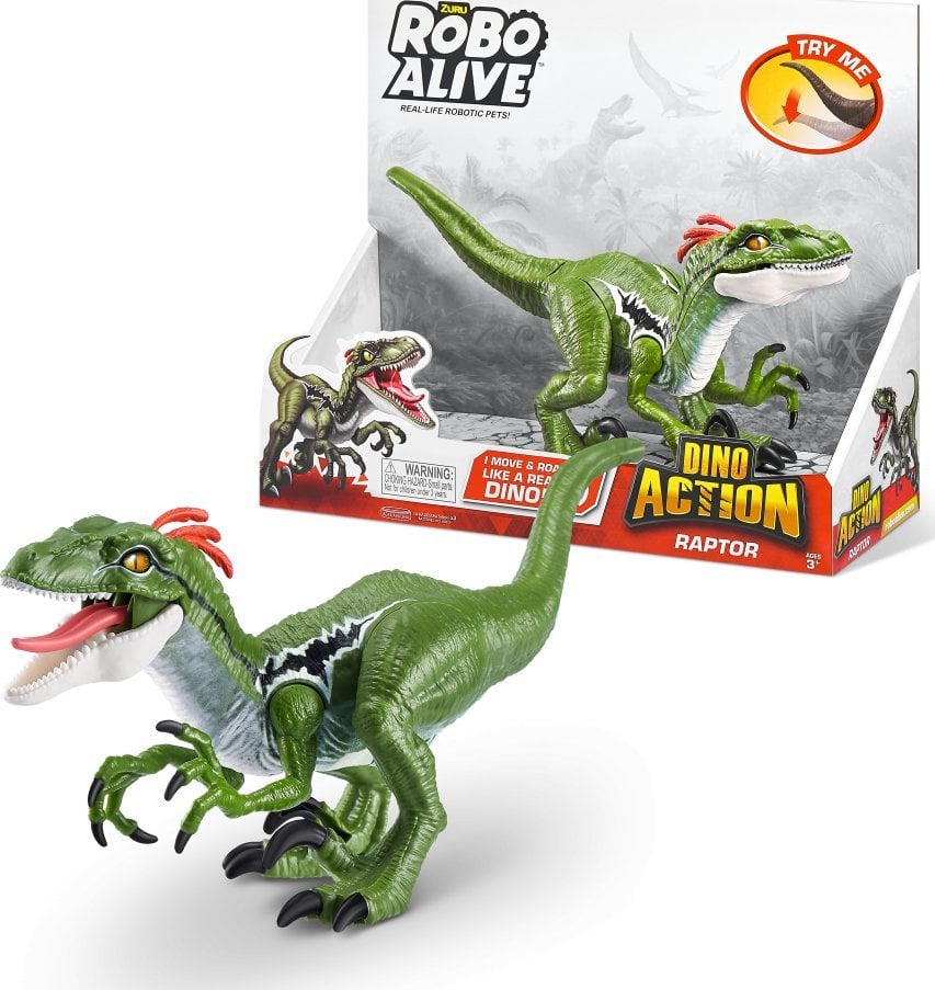 Figurka Zuru Figurka interaktywna Dino Action seria 1 Raptor