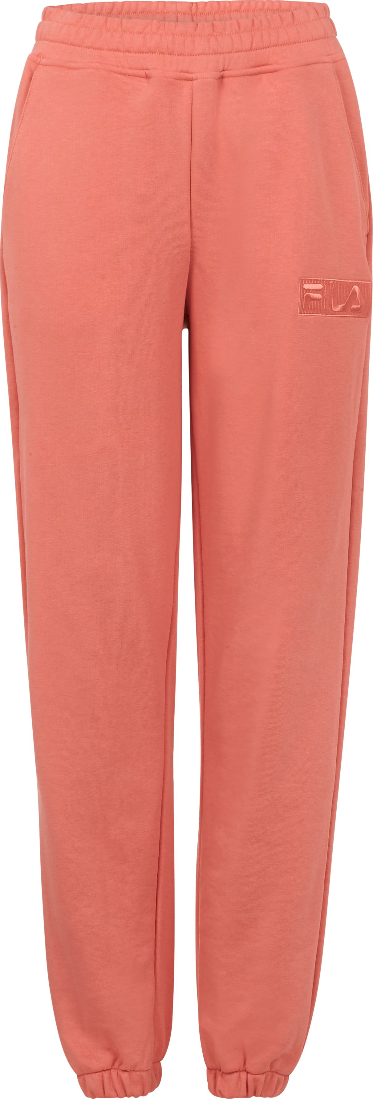 Pantaloni de sport Fila Bandirma cu talie înaltă Tea Rose s. S