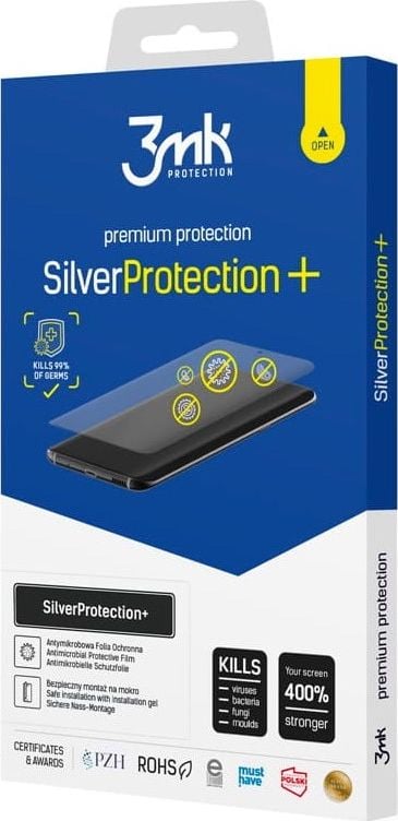 Film de protecție antimicrobian 3MK 3MK Silver Protect+ Huawei P50 Pro 5G