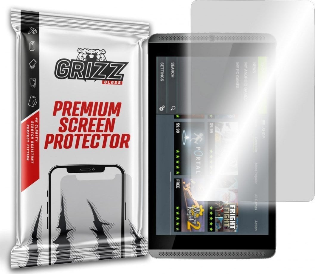 Folii protectie tablete - Film de protecție GrizzGlass Grizz Hybrid Glass Tableta Nvidia SHIELD