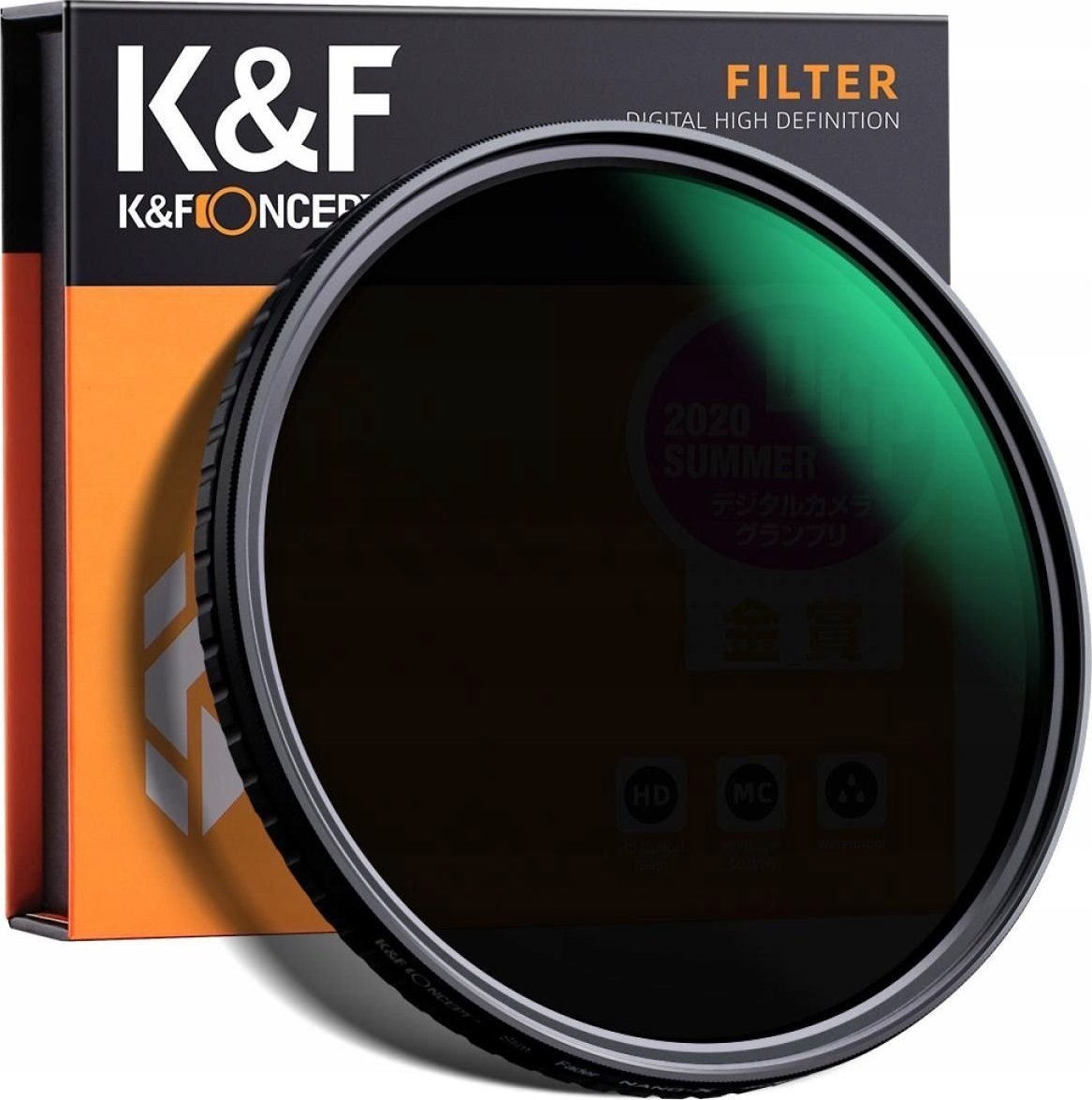 Filtr Kf Filtr 37 Mm Kf X Fader Szary Regulowany Nd8-nd128 / Kf01.1443