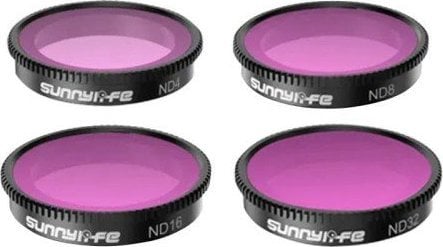 Filtr SunnyLife Zestaw 4 filtrów ND4+ND8+ND16+ND32 Sunnylife do Insta360 GO 3/2