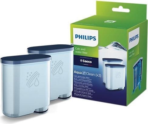Accesorii si piese aparate cafea - Filtru de apa AquaClean Philips Saeco CA6903/22, pachet 2 buc.