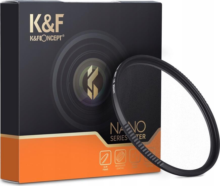 Filtru K&F Concept 49mm Nano-X Black Mist Pro 1/8 KF01.1525