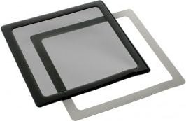 Filtru patrat 80mm ochiurilor de plasa negru / magneti (DF0002)