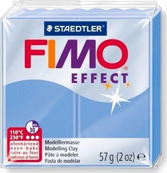 Fimo Masa plastyczna termoutwardzalna Effect niebieski agat 57g